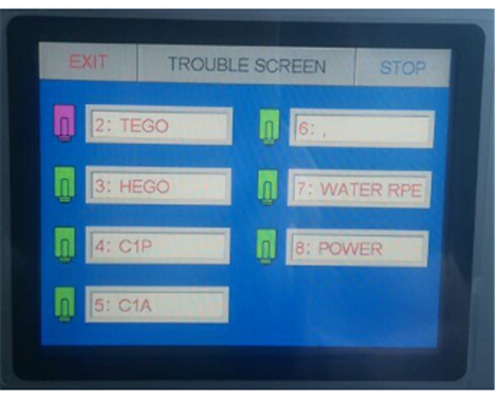 恒溫恒濕試驗箱英文故障顯示 恒溫恒濕試驗箱英文故障顯示