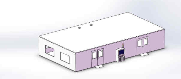 老化試驗(yàn)需要用隔離式升溫老化房(圖1)